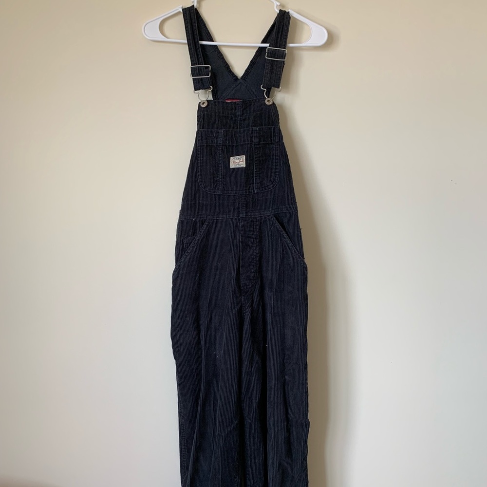 Vintage Old Navy corduroy overalls